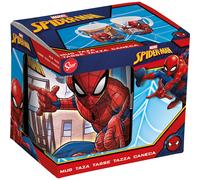 TAZA GRANDE 325ml SPIDER-MAN "GREAT POWER" Multicolor