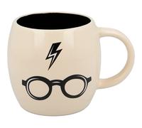 Taza Harry Potter Gafas Ovalada Cerámica 380 mls