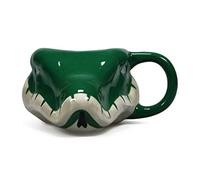 Taza Harry Potter Slytherin - Taza desayuno 3D - Taza cerámica 400 ml - Taza te - Taza café - Licencia oficial