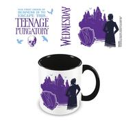 Taza miércoles wednesday mansión netflix cerámica 315 mls