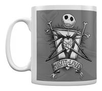 Taza Misfit Love Jack Skellington Pesadilla Antes de Navidad Cerámica 320 mls