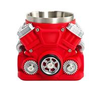 Taza Motor Con Impresión 3D Y Asa
