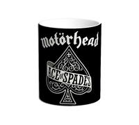 Taza Motorhead. Ace of Spades. Overkill. The Game. Hellraiser. Musica