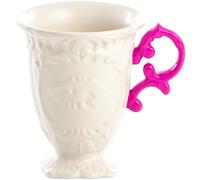 Taza mug I-WARES 11,5 cm, fucsia, Seletti