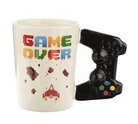 Taza asa 3d mando videojuego pixel game over