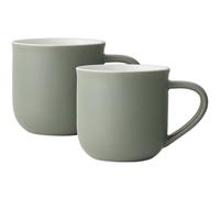 Taza mug, MINIMA EVA, juego de 2 piezas, 350 ml, verde, Viva Scandinavia