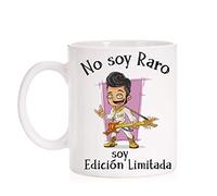 Taza No soy Raro soy edición limitada. Taza Elvis Presley. (Modelo 3)