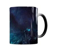 Taza Para Café 350 ml Cerámica Termosensible Y Apta Para Lavavajillas