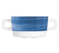 Taza para sopa "Blue Jean" de la marca Brush, de 32 pilable. Pack de 6 unidades