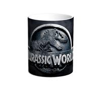 Taza Parque Jurasico. Jurassic World. Jurassic Park. Blue. Owen. Alan. Ellie. Hammond. Lex. Tim. Claire. Maisie