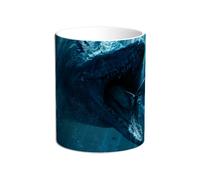 Taza Parque Jurasico. Jurassic World. Jurassic Park. Blue. Owen. Alan. Ellie. Hammond. Lex. Tim. Claire. Maisie