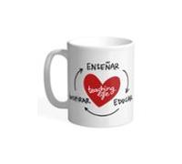Taza Pedrita Parker enseñar inspirar educar