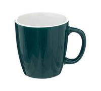 Taza Porcelana Redonda Azul 18cl Secret de Gourmet - Desayuno Diario - Apta Lavavajilla y Microondas