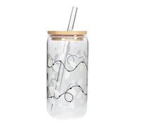 Taza que cambia de color, vasos de vidrio que cambian de color, botella reutilizable para el hogar, viajes, niños, hombres y mujeres