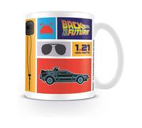 Taza Regreso al Futuro Cerámica 315 mls