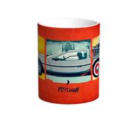 Taza Regreso al futuro. Marty Mcfly. Doc Emmett Brown. Delorean. Biff Tannen. Great Scott. 1,21 Gigavatios