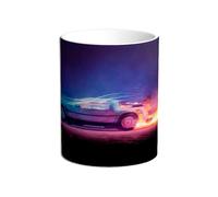 Taza Regreso al futuro. Marty Mcfly. Doc Emmett Brown. Delorean. Biff Tannen. Great Scott. 1,21 Gigavatios