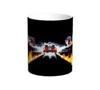 Taza Regreso al futuro. Marty Mcfly. Doc Emmett Brown. Delorean. Biff Tannen. Great Scott. 1,21 Gigavatios