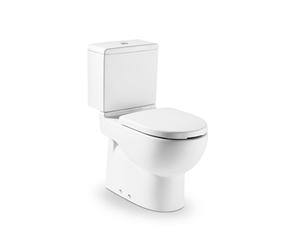 Taza Roca Meridian Movilidad Reducida Altura Confort 48 cm - Blanco brillo