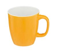 Taza Secret de Gourmet Porcelana Amarilla - Ideal para Desayunos - Apta Lavavajillas