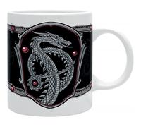 Taza Silver Dragon La Casa Del Dragón Juego De Tronos Cerámica 320 mls