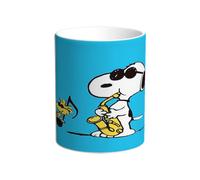 Taza Snoopy. Charlie Brown Carlitos. Woodstock Emilio