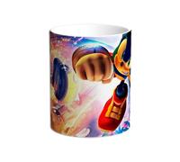 Taza Sonic the Hedgehog. Erizo. Robotnik. Miles. Tails. Sombra
