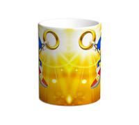 Taza Sonic the Hedgehog. Erizo. Robotnik. Miles. Tails. Sombra
