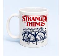 Taza Stranger Things Cerámica 350 ml | Diseño Inspirado en la Serie de Ciencia Ficción | Apta para Microondas y Lavavajillas | Regalo para Fans