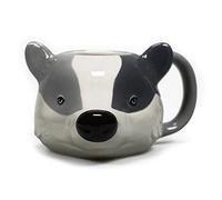 Taza Taza Harry Potter Hufflepuff 3D - Cerámica 400 ml - Te y Café - Licencia Oficial