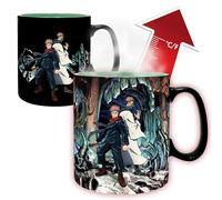 ABYstyle Taza de cerámica térmica Jujutsu Kaisen Modelo Itadori y Sukuna