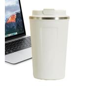 Taza térmica portátil para café, botella de agua | Con tapa para bebidas frías o calientes
