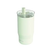 Taza termo quokka 720ml acero inoxidable con pajita mist pastel green