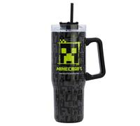 Taza termo xl acero inoxidable 920 ml minecraft squared pattern