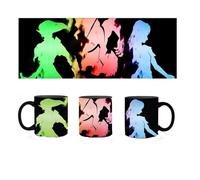 Taza The Legend Of Zelda Siluetas 600ml