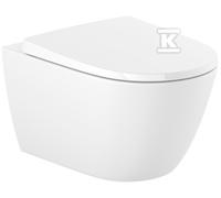 Taza WC ONA suspendida Rimless 53 cm Supraglaze® A346687S00