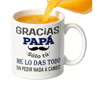 Tazas de café con temática del día del padre, divertidas tazas de cerámica, para beber, hogar, cocina, bar, oficina, cumpleaños, Acción de Gracias