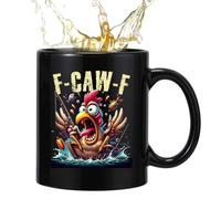 Tazas De Café Originales - Taza De Pollo Divertida De Cerámica De 355 Ml | Taza De Leche De Chocolate Caliente De Pollo | Como Regalo Para Colegas Y Mujeres Para Té, Café Leche, Chocolate Caliente