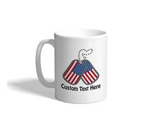 Tazas Desayuno Llavero de Estados Unidos del 4 de julio Tazas Té hombre | 330ml Taza divertida unico Taza Cerámica para té Amigos bebidas frías y calientes