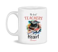 Tazas Porcelana Taza De Desayuno Las Mejores Herramientas De Enseñanza De The Best Teachers From The Heart Personalizada Tazas De Té Para Día De La Madre Cocina Oficina 330Ml