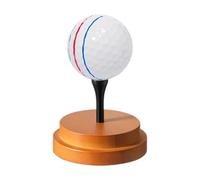 TAZIZI Soporte de exhibición de bolas de madera | Soporte para colección de golf, acento de escritorio para entusiastas y decoración de estantes, colocación en el hogar
