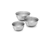 Tazón de cocina, juego de 3 piezas, acero inoxidable mate, Brabantia