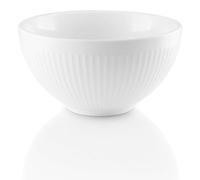 Tazón de porcelana para postre, 400 ml, juego de 4 unidades, blanco, redondo