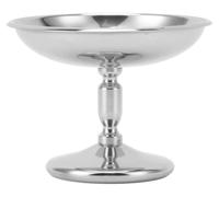 Tazón de postre de acero inoxidable, diámetro de 10 cm, capacidad de 200 ml, apto para lavavajillas