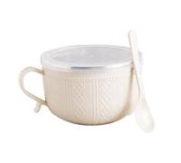 Tazón Para Sopa 740ml Taza Bol Vaso Con Tapa
