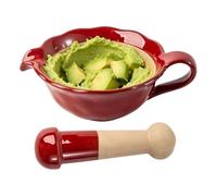 Tazón triturador de cerámica tradicional manual - Mortero y maja | JTradicional Juego De Mortero Y Maja De Cerámica Japonesa Diseñado Para Cocinar En Dormitorios, Elaboración En Casa, Restaura