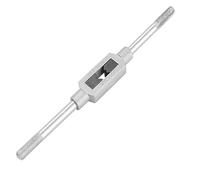 TAZYYZUU Mango De Llave Grifo Ajustable, Grifos Estriados Rectos, Tapper Manual, Herramientas Manuales Roscado Macho Interno, 2 Piezas(M3-m12 8pcs)