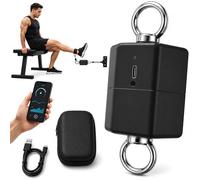 TBANVOO Probador de Fuerza Isométrica 500kg, Dinamómetro Push-Pull con Seguimiento de Datos Inalámbrico, Medidor de Fuerza Digital para Pruebas de Rendimiento Atlético Set B