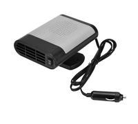 Tbest Desempañador de Ventana de Coche 12V 150W Ventilador de Viento | Desempañador, Carcasa de Plástico y Metal, Base Giratoria, Motor sin Escobillas, Protección contra Sobrecalentamiento,
