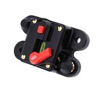 Tbest Disyuntor 80A Fusible Reiniciable para Barcos (100A) | Material de aleación, protege aparatos eléctricos, tipo de interruptor, fácil operación, uso en automóviles y marinos.